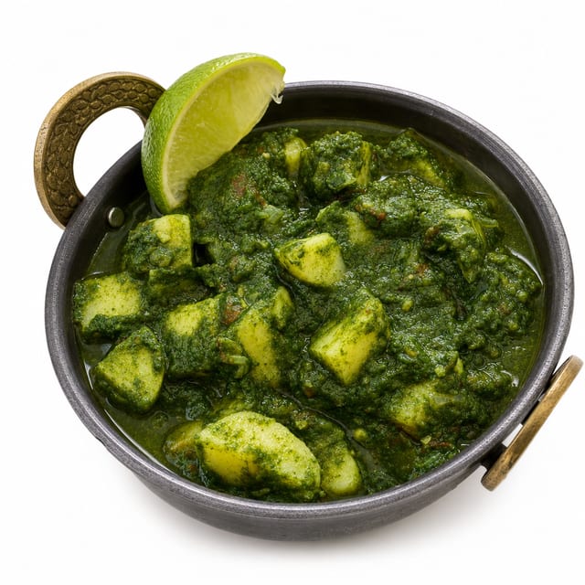 Saag Aloo [Vegan].