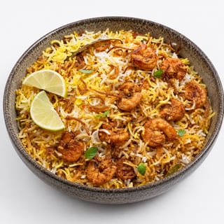 Shrimp Biryani (Half Tray)
