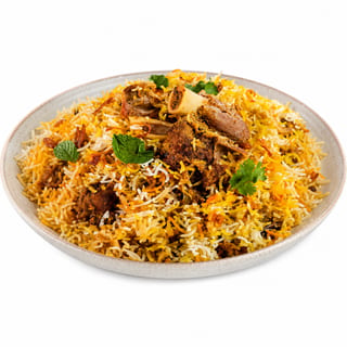 Goat Biryani (Half Tray)