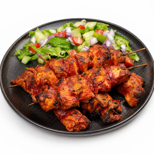 Tandoori Chicken Legs Plate.