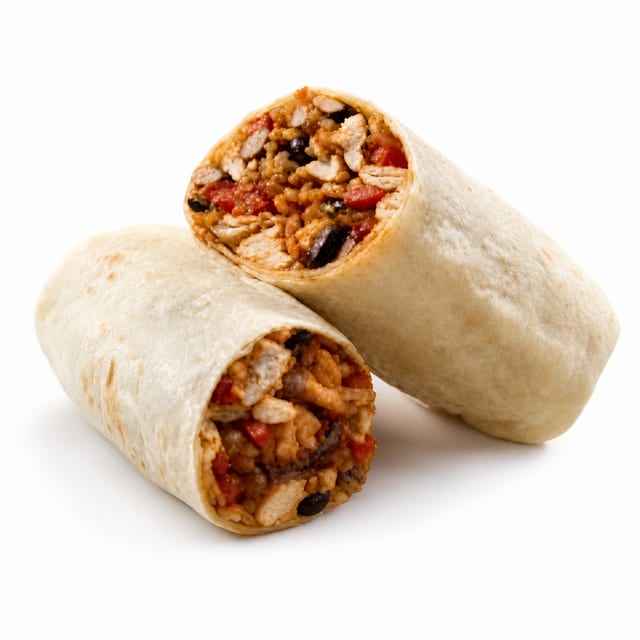 Desi Chicken Wrap.