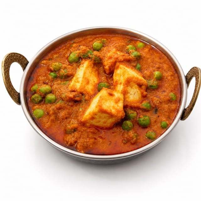 Mattar Paneer.